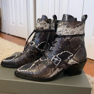 All saints snake boots Clearance